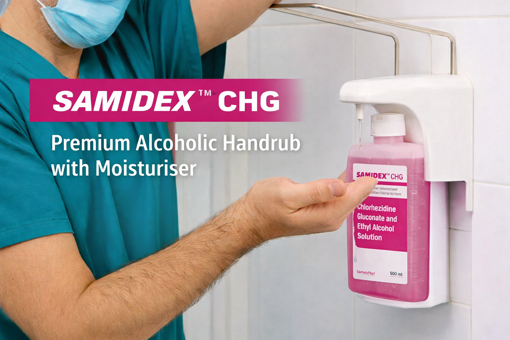 SAMIDEX CHG hand hygiene