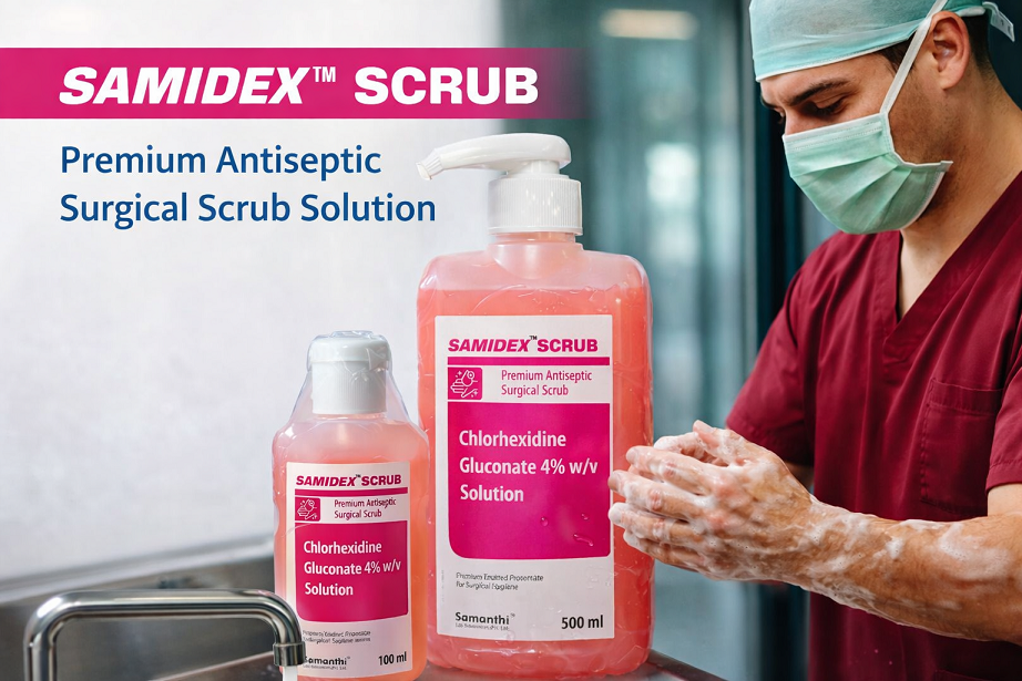 SAMIDEX SCRUB Surgical Hand Scrub